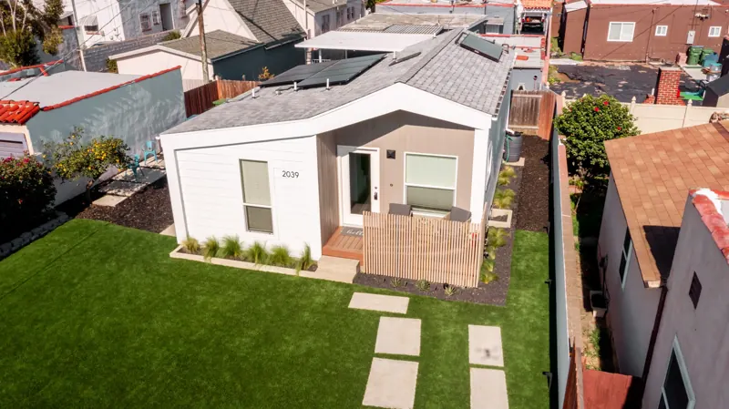 Back house from above