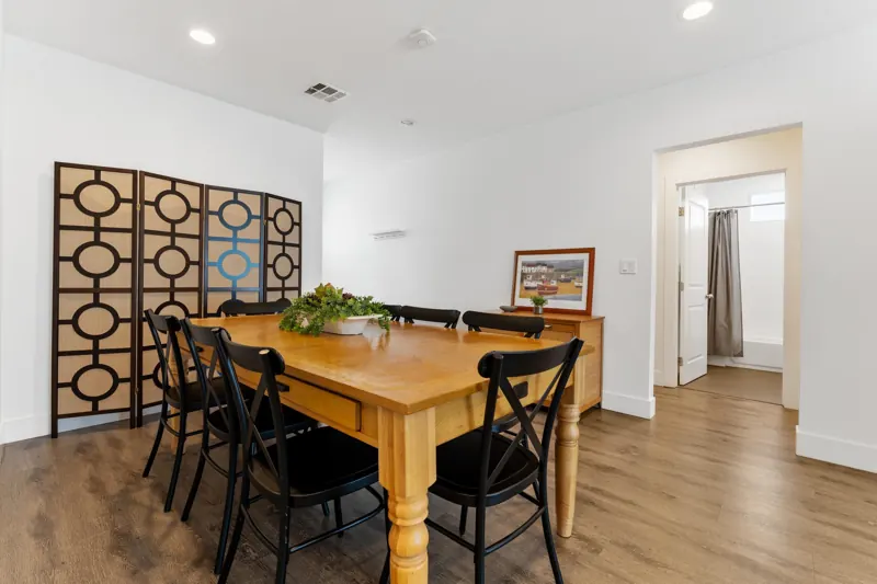 Dining area